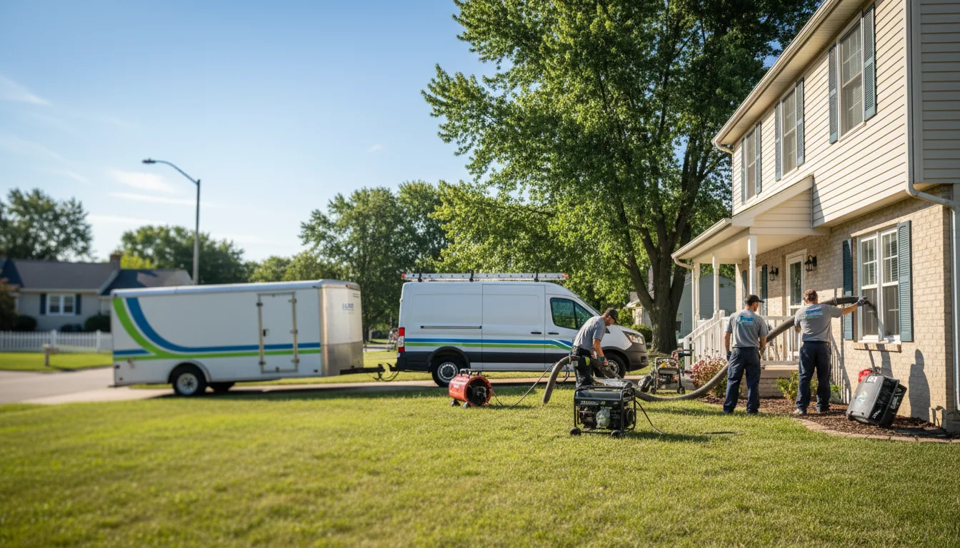 Flooded Basement Restoration And Cleanup With Repair in Scandinavia, WI near me